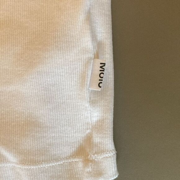 NWOT Molo Girls’ Reca Ruffle tank Top in White. Size 12. - Picture 6 of 8